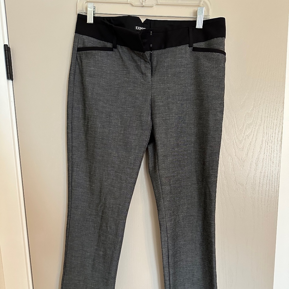 Express Columnist Pants Size 4 Long - image 1